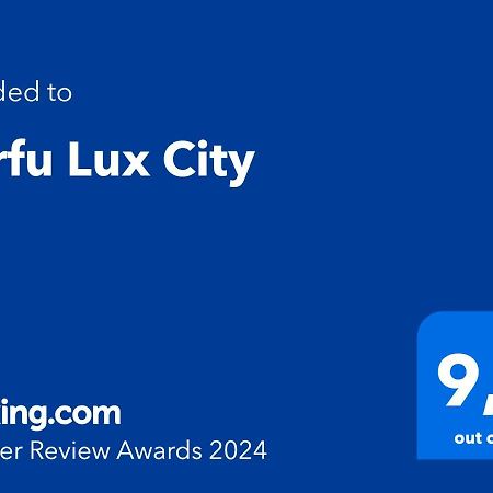 Corfu Lux City Daire Dış mekan fotoğraf